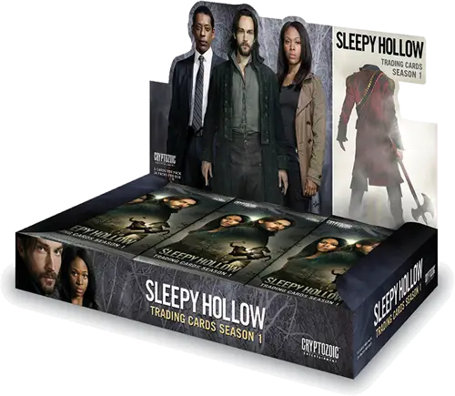 Sleepy Hollow Season 1 Factory Sealed Trading Card Hobby Box with character images