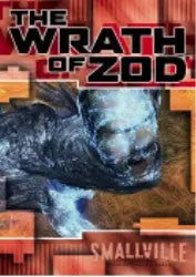 Gray furry creature with snarling expression on Smallville Season 6 trading card