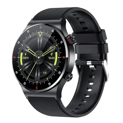 Smartwatch BW0382 with full touch screen, fitness features, black design and digital display