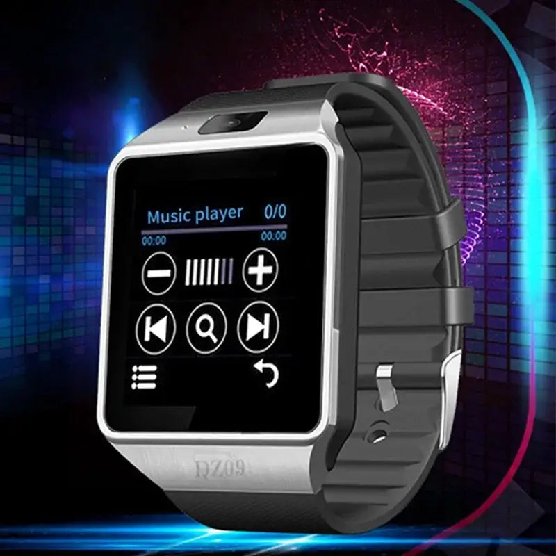 High quality DZ09 smartwatch with music player, camera, and support for SIM TF card