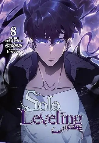 Solo Leveling graphic novel cover featuring Jeju Island from Solo Leveling manga volume 08