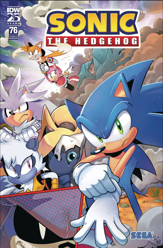 Sonic the Hedgehog comic book cover for SONIC THE HEDGEHOG #76 CVR A ROTHLISBERGER