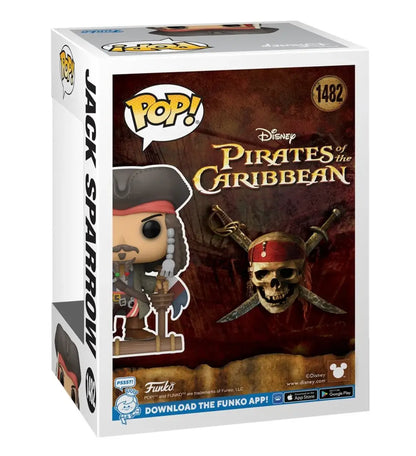 Jack Sparrow Funko Pop box for Specialty Series Pirates of the Caribbean Jack Sparrow