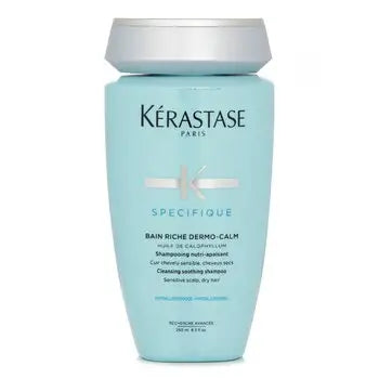 Specifique Bain Riche Dermo-Calm Cleansing Soothing Shampoo (Sensitive Scalp Dry Hair) - 250ml/8.5oz - 250ml/8.5oz / 1