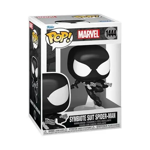 Symbiote Suit Spider-Man Funko Pop figure from Spider-Man Comics collection