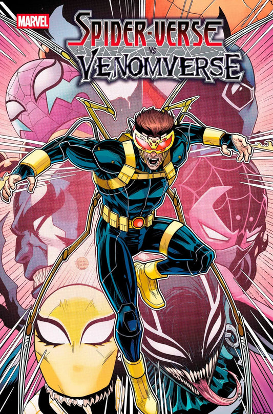 Comic book cover for Spider-Verse vs Venomverse #2 featuring Spider-Man and Venom characters