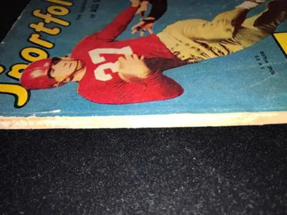 Vintage Sportfolio Illustrated Digest featuring Doak Walker Magazine from 1948