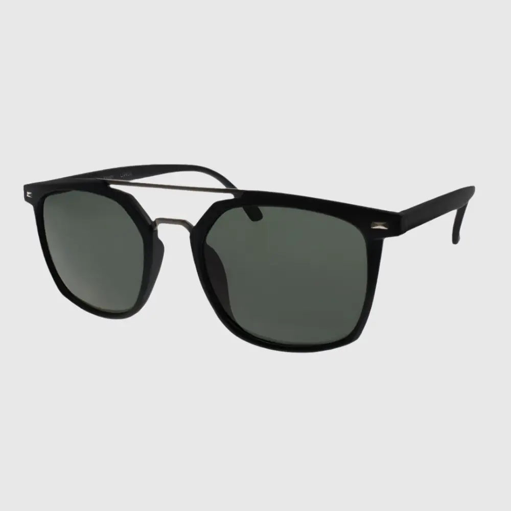 Square Aviator Sunglasses with polarized lenses and high-quality polycarbonate frames