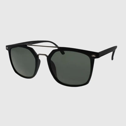 Square Aviator Sunglasses with polarized lenses and high-quality polycarbonate frames