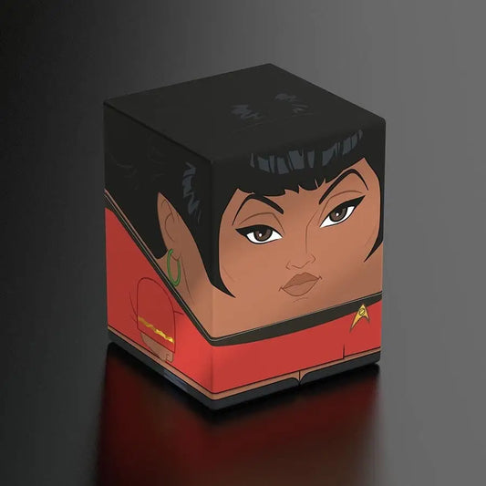 Deanna Troi cube from Squaroe Star Trek TOS Uhura product displayed on a white background