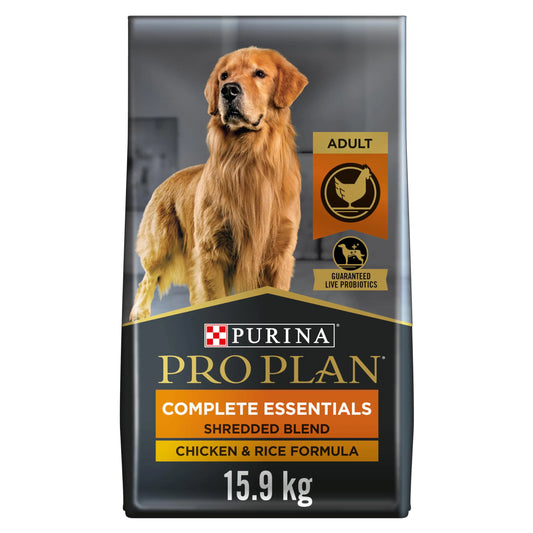 Purina Pro Plan Dry Dog Food Savor Shredded Blend Adult Chicken and Rice Formula 35-Pound Bag Pack of 1