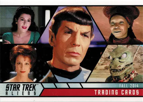 Star Trek Aliens P2 Promo Card Philly featuring iconic characters and alien species trading cards