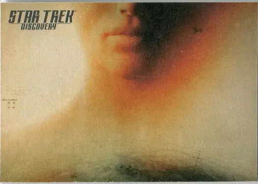 Promotional poster of Star Trek Discovery Season 1 opening sequence artwork chase card