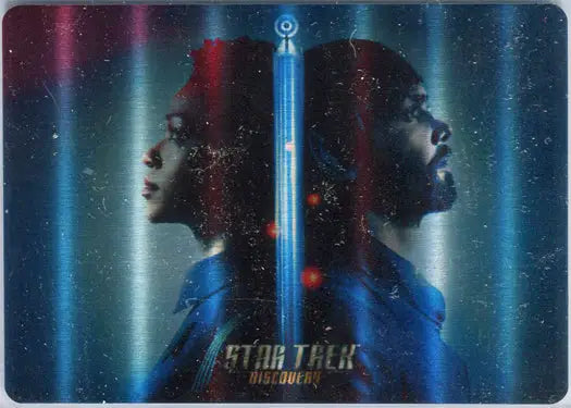 Star Trek Discovery Season 2 promotional poster on a Back-to-Back Case Topper Card