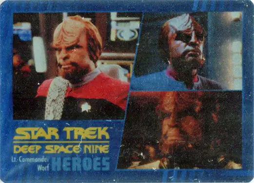 Star Trek DS9 Heroes & Villains Trading Card from Metal Base Parallel Chase set