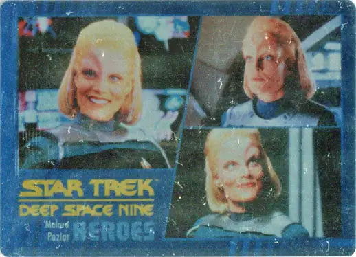Trading card featuring Star Trek: Deep Space Nine Heroes & Villains images