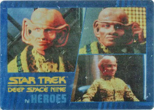 Trading card of character from Star Trek: Deep Space Nine in Heroes & Villains set