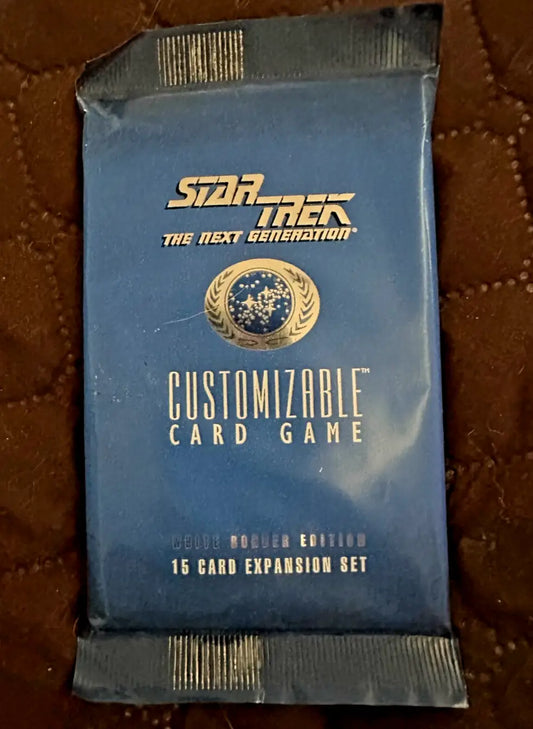 Sealed Star Trek The Next Generation CCG customizable card game expansion pack booster