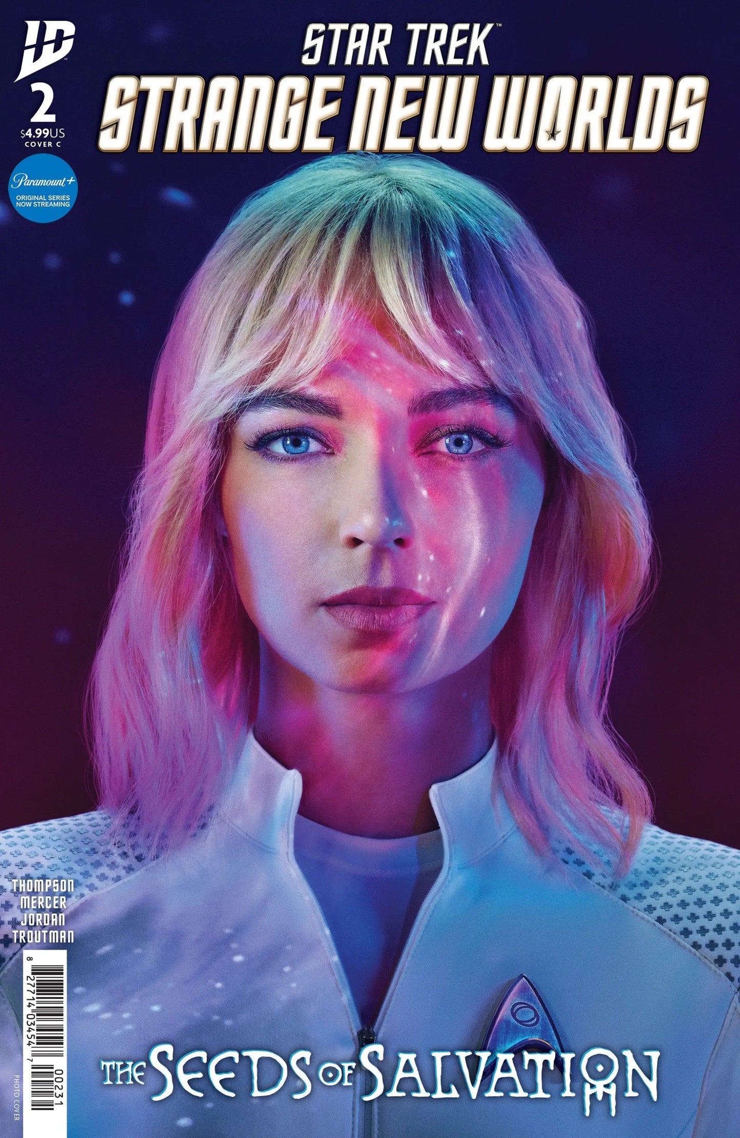 Star Trek: Strange New Worlds The Seeds Of Salvation #2 Variant C (Photo Variant) - Comic Book