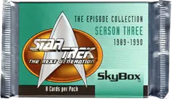 Sealed trading card pack for Star Trek: The Next Generation Season 3 collectible cards