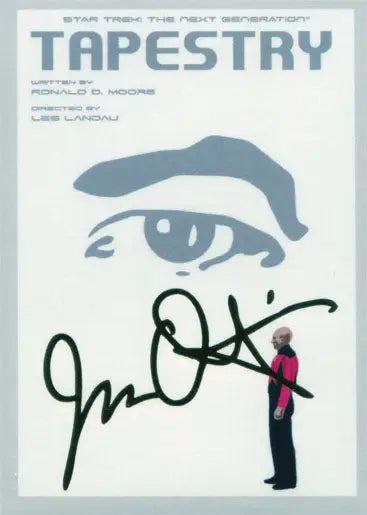 Movie poster for Star Trek: The Next Generation - Tapestry in trading cards collection