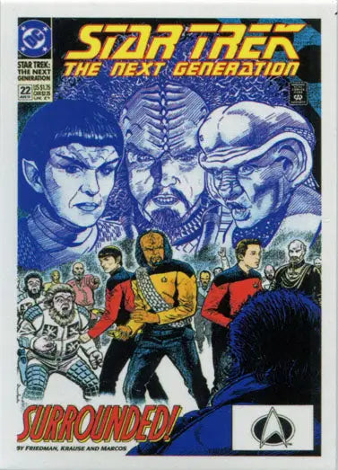 Comic book cover for Star Trek: The Next Generation in Star Trek TNG Portfolio Prints S2 Comic Book Chase