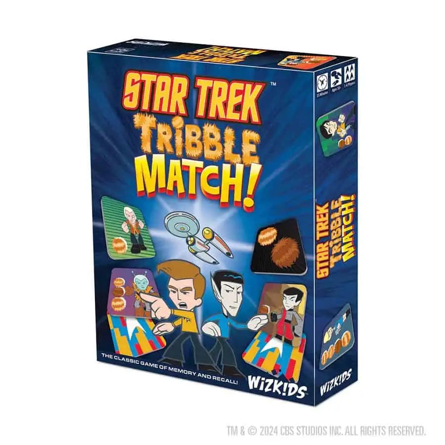 Star Trek Tribble Match memory game featuring iconic Star Trek characters and trek characters
