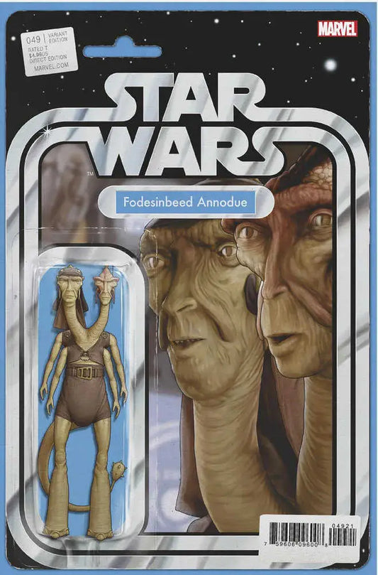 Star Wars #49 action figure variant featuring Padmé Amidala in vintage packaging
