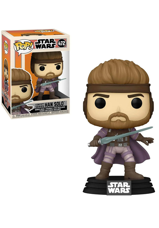 Concept Series Han Solo Funko Pop from Star Wars Concept Series in collectible packaging