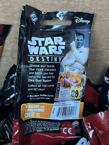 Star Wars Destiny Empire at War Booster Pack from Fantasy Flight Games BRAND NEW