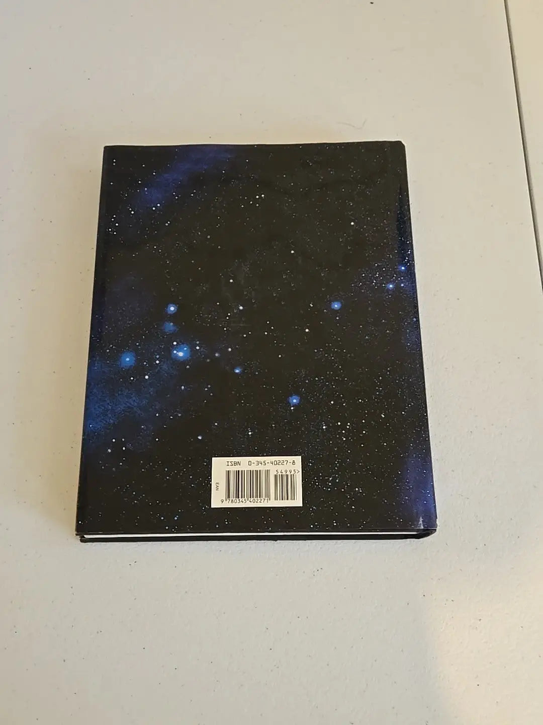 Hardcover Star Wars Encyclopedia with a space-themed cover by Sansweet, 1998 Edition
