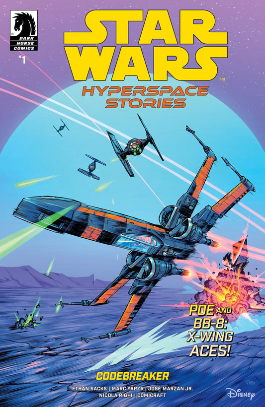 Star Wars Hyperspace Stories Codebreaker #1 Cover B comic book cover by Pye Parr