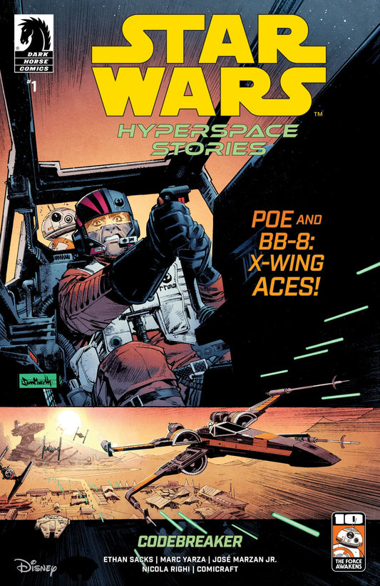 Star Wars Hyperspace Stories Codebreaker #1 comic book cover by Sean Gordon Murphy