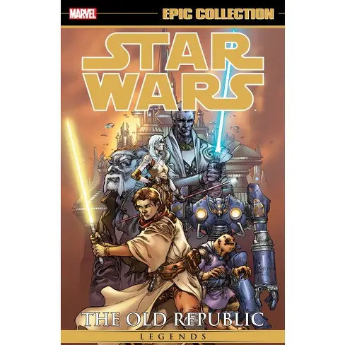 Star Wars Legends Epic Collection Series featuring Jedi Zayne Carrick comic book