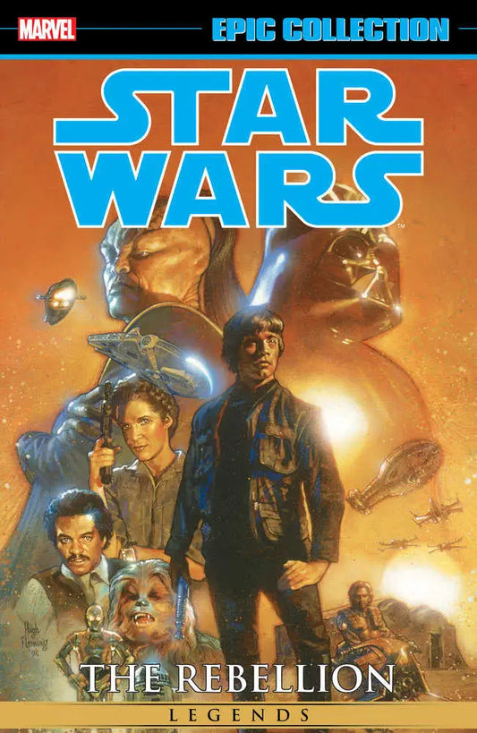 Star Wars comic book cover The Rebellion from Marvel Epic Collection Volume 6
