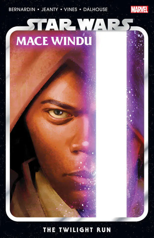 Star Wars comic book cover featuring Mace Windu from Star Wars Mace Twilight Run
