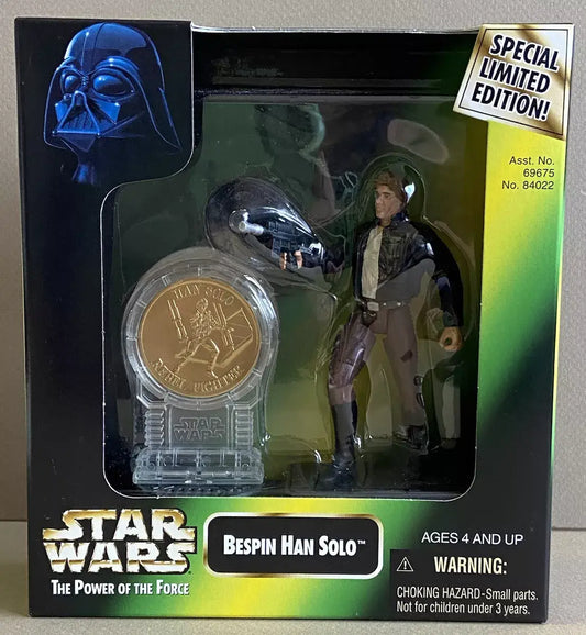 Bespin Han Solo action figure from Star Wars POTF Limited Edition Bespin collection