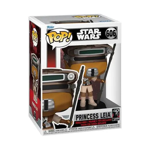 Star Wars Princess Leia Funko Pop figure from Return of the Jedi 40th anniversary