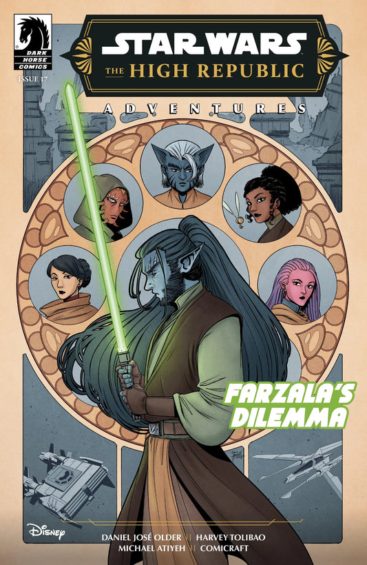 Star Wars comic book cover Star Wars The High Republic Adventures Phase III #17 Cover B