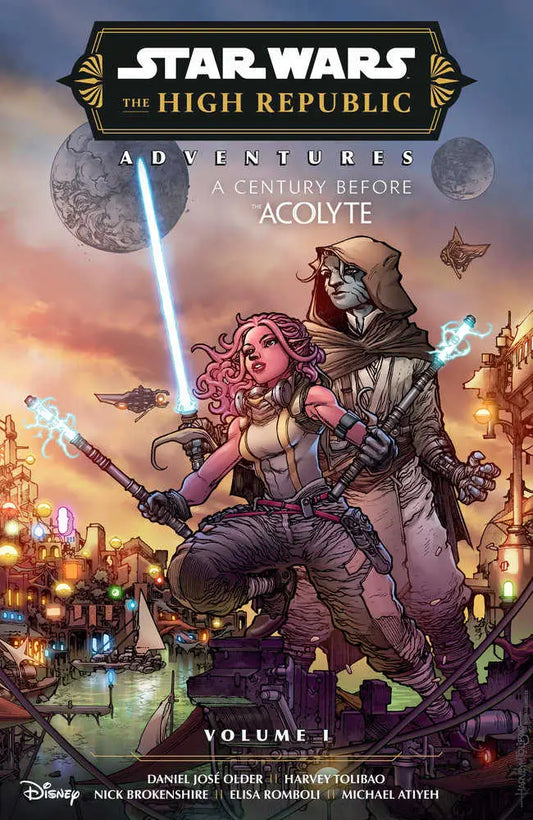 Comic book cover of Star Wars: The High Republic Adventures Phase III Volume 1