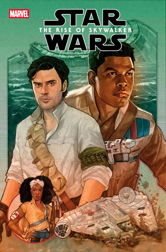 Star Wars comic book cover featuring the Death Star from The Rise Of Skywalker Adaptation #3