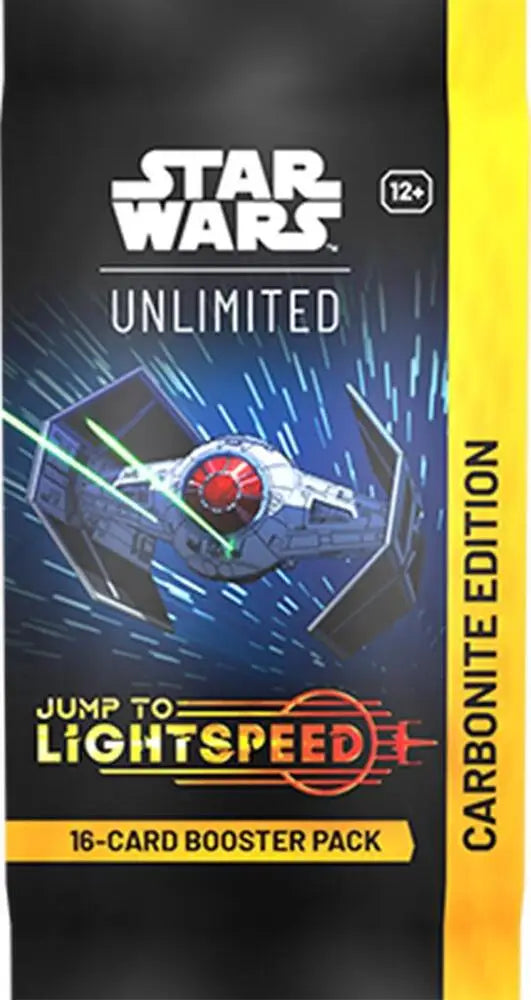 Star Wars Unlimited Carbonite Edition Booster Pack for thrilling gameplay adventures