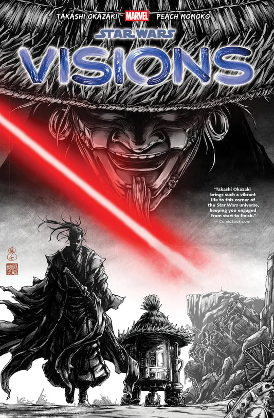 Comic book featuring Star Wars Visions with artwork by Peach Momoko in Star Wars Treasury Edition