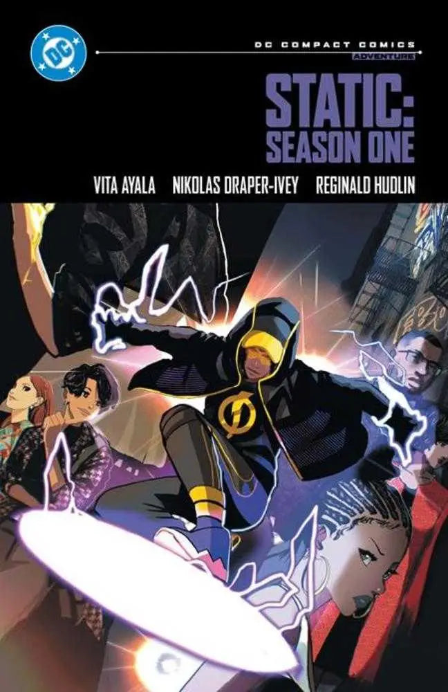 Static Season One comic book cover from the DC Compact Comics Edition in the Milestone Universe