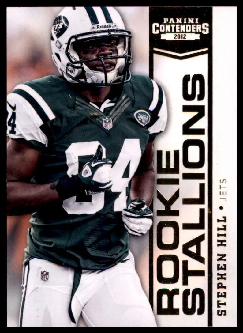 Stephen Hill 2012 Panini Contenders Rookie Stallions football trading card