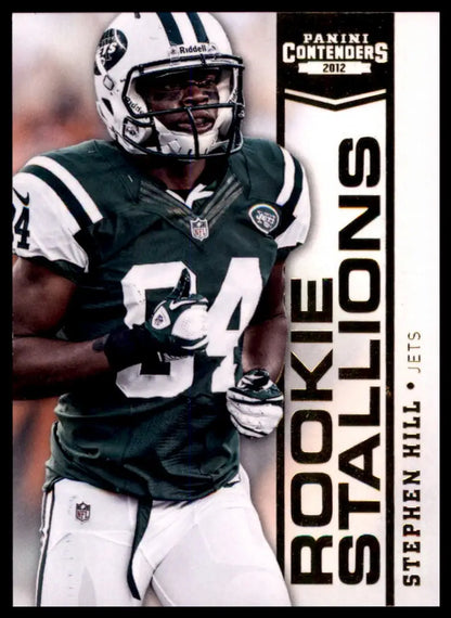 Stephen Hill 2012 Panini Contenders Rookie Stallions football trading card