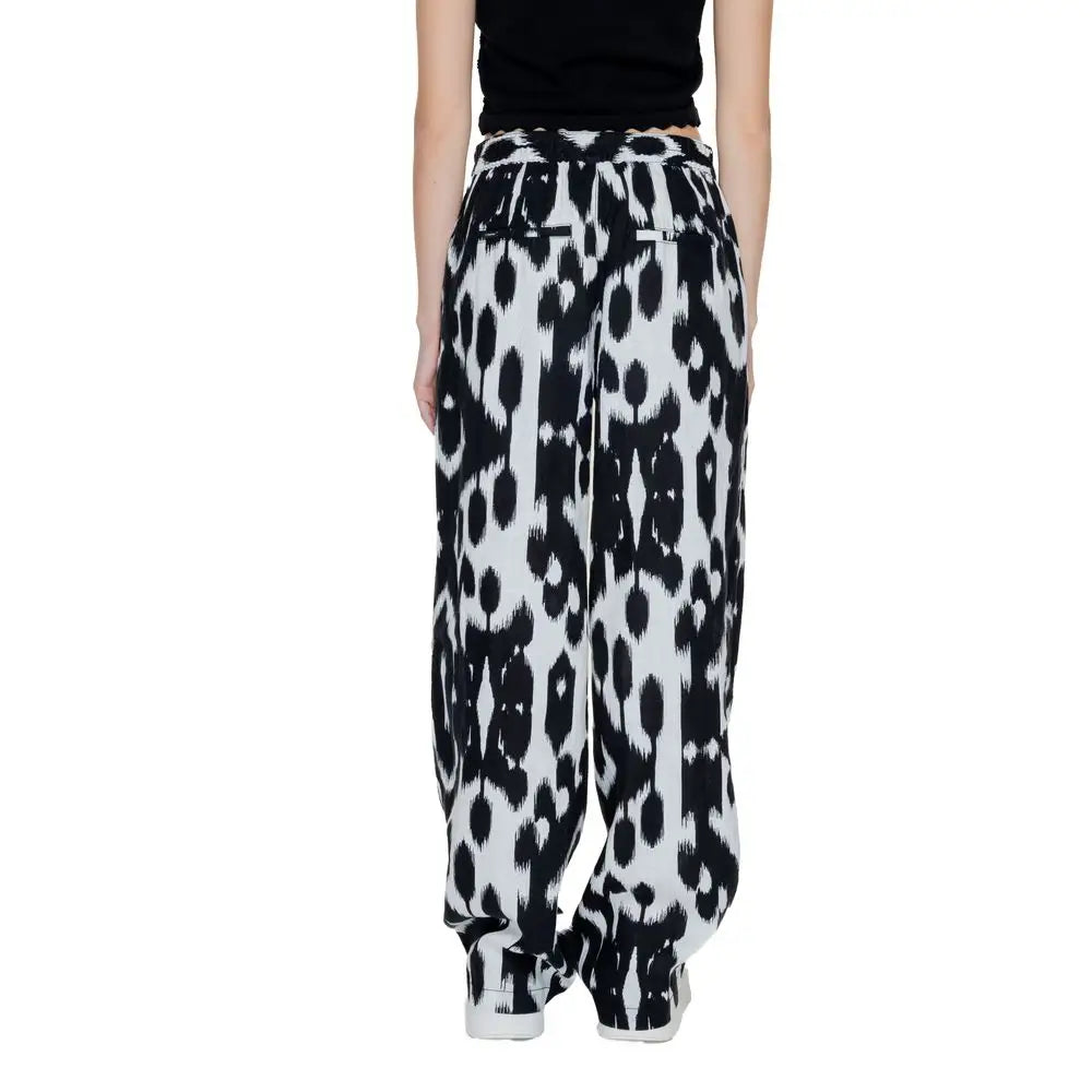 Street One Black Linen Pant - W38 | L32