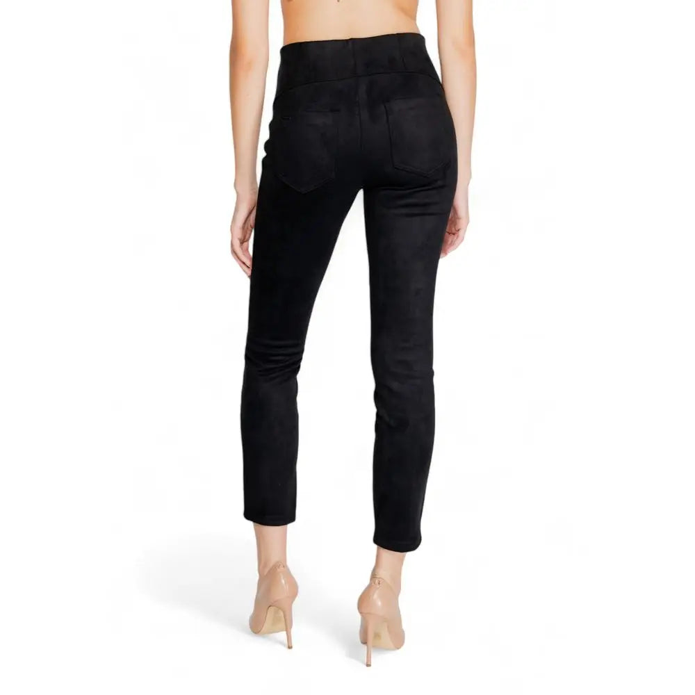 Street One Black Polyester Leggings - W46 | L28