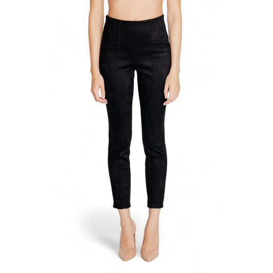 Street One Black Polyester Leggings - W46 | L28