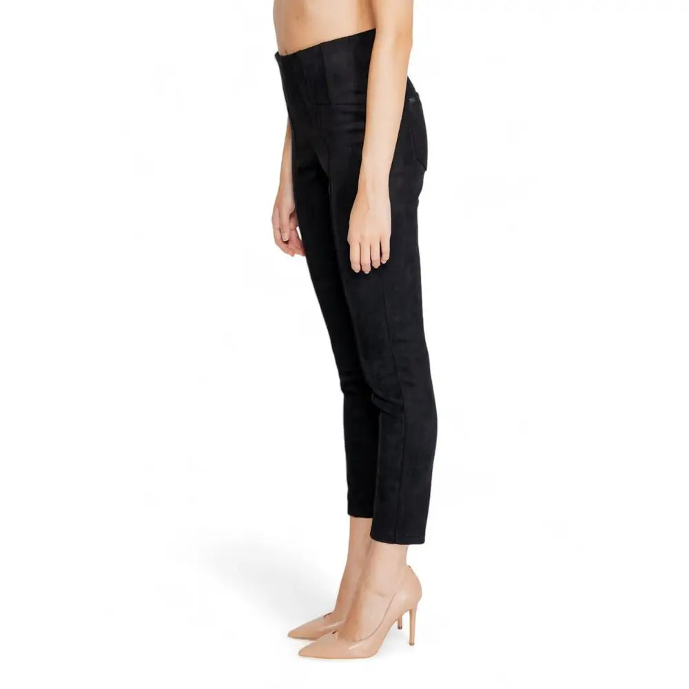 Street One Black Polyester Leggings - W46 | L28